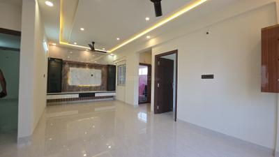 Living Room Image of 1300 Sq.ft 2 BHK Independent House for rent in Singasandra Bengaluru for Rs. 40000