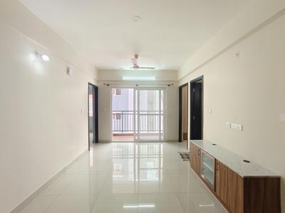 Living Room Image of 1010 Sq.ft 3 BHK Apartment / Flat for rent in Shriram Liberty Square, Gulimangala Bengaluru for Rs. 27000