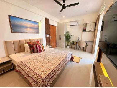 Bedroom Image of 1000 Sq.ft 2 BHK Apartment / Flat for rent in Somya Sky Elite, Jagatpura Jaipur for Rs. 27500
