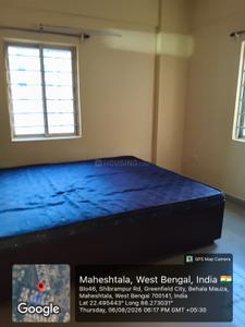 Bedroom Image of 1330 Sq.ft 3 BHK Apartment / Flat for rent in Srijan Green Field City Classic Premium, Maheshtala Kolkata for Rs. 20000