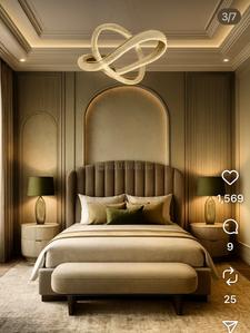Bedroom Image of 5680 Sq.ft 4 BHK Builder Floor for sale in Shanti Niketan New Delhi for Rs. 250000000