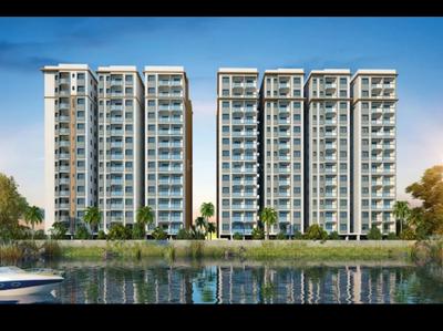 Image of 1544 Sq.ft 3 BHK Apartment / Flat for sale in RWD Waterfront, Kolathur, Chennai for Rs. 13500000