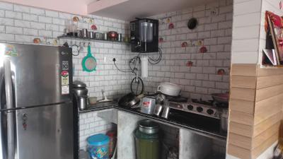 Kitchen Image of 620 Sq.ft 3 BHK Duplex for sale in Shree Ram Society Rajkot for Rs. 4800000