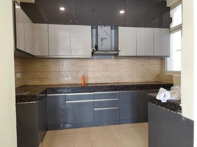 Kitchen Image of 1550 Sq.ft 3 BHK Apartment / Flat for rent in Omaxe The Palace, Gomti Nagar Lucknow for Rs. 34000