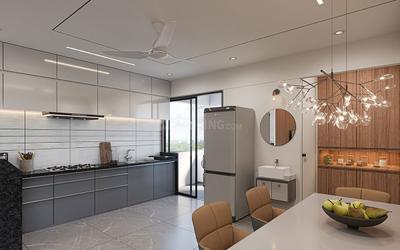 Kitchen Image of 1300 Sq.ft 2 BHK Apartment / Flat for sale in Palanpur Surat for Rs. 5500000
