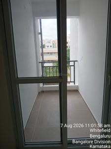 Balcony Image of 1538 Sq.ft 3 BHK Apartment / Flat for sale in Samsiddhi Springs, Whitefield Bengaluru for Rs. 16918000