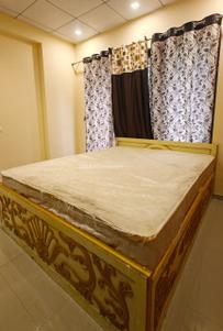 Bedroom Image of 1500 Sq.ft 3 BHK Apartment / Flat for rent in Shilalekh Shukan Lifestyle, Pal Gam Surat for Rs. 48000