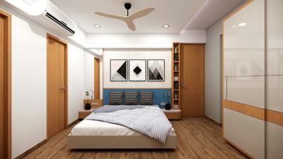 Bedroom Image of 2550 Sq.ft 3 BHK Apartment / Flat for rent in Vinayak Courtyard , PDPU Road Gandhinagar for Rs. 49000