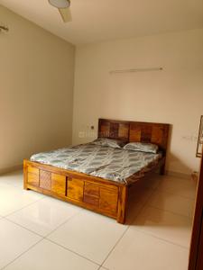 Bedroom Image of 1230 Sq.ft 2 BHK Apartment / Flat for rent in Puravankara Palm Beach, Kyalasanahalli Bengaluru for Rs. 42600