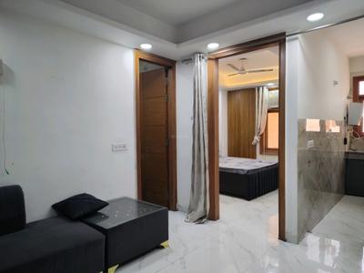 Living Room Image of 450 Sq.ft 1 BHK Builder Floor for rent in Neb Sarai New Delhi for Rs. 20000