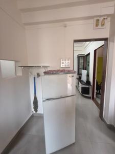 Kitchen Image of 600 Sq.ft 2 BHK Apartment / Flat for rent in Talwade Pune for Rs. 23000