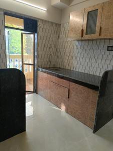 Kitchen Image of 550 Sq.ft 1 BHK Apartment / Flat for sale in Shantee Sunshine Meadows, Vasai West Vasai for Rs. 3744000