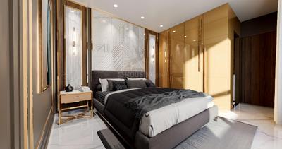 Bedroom Image of 446 Sq.ft 1 BHK Apartment / Flat for sale in M K Fatima Residency, Umerkhadi Mumbai for Rs. 15900000
