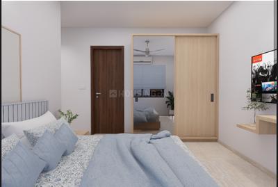 Bedroom Image of 1150 Sq.ft 2 BHK Apartment / Flat for rent in Koottuli Kozhikode for Rs. 45000