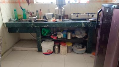 Kitchen Image of 750 Sq.ft 1 BHK Apartment / Flat for rent in Lokpriya Nagari, Vishrantwadi Pune for Rs. 18000