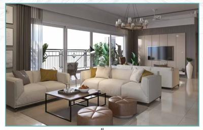 Hall Image of 1725 Sq.ft 4 BHK Apartment / Flat for sale in Prestige Serenity Shores, Whitefield Bengaluru for Rs. 27500000