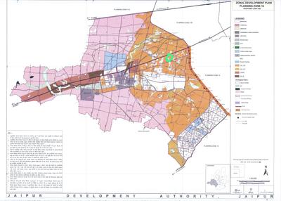 Image of 999 Sq.ft Residential Plot / Land for sale in Sarangpura, Jaipur for Rs. 5550000