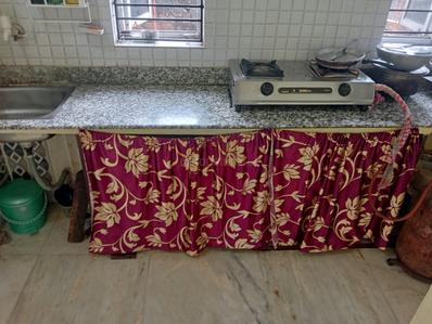 Kitchen Image of 600 Sq.ft 2 BHK Apartment / Flat for sale in Tollygunge Kolkata for Rs. 2100000