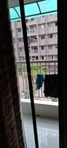 Balcony Image of 695 Sq.ft 1 BHK Apartment / Flat for rent in Signature Vrajdham, Sarkhej Ahmedabad for Rs. 20000