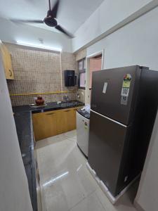 Kitchen Image of 810 Sq.ft 3 BHK Apartment / Flat for rent in Pacifica North Enclave L Block, Vaishno Devi Circle Ahmedabad for Rs. 48000