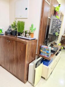 Kitchen Image of 1500 Sq.ft 3 BHK Apartment / Flat for rent in Adani Elysium, Shantigram Ahmedabad for Rs. 36000