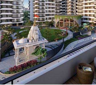 Balcony Image of 1247 Sq.ft 2 BHK Apartment / Flat for sale in Swagat Callista, New Althan Surat for Rs. 4926897