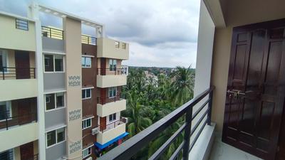 Balcony Image of 771 Sq.ft 2 BHK Apartment / Flat for sale in Krishti Mansion, Rajarhat Kolkata for Rs. 5200000