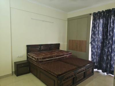 Bedroom Image of 1050 Sq.ft 2 BHK Apartment / Flat for rent in Green Lotus Avenue, PR7 Airport Road Zirakpur for Rs. 32000