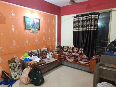 Hall Image of 850 Sq.ft 1 BHK Apartment / Flat for rent in Applewoods Satyesh Residency, Shela Ahmedabad for Rs. 18000