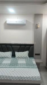 Bedroom Image of 600 Sq.ft 1 RK Apartment / Flat for rent in Raja Park Jaipur for Rs. 18000