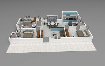 Image of 1625 Sq.ft 3 BHK Apartment / Flat for sale in Pothinamallayya Palem, Visakhapatnam for Rs. 8200000