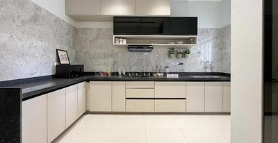 Kitchen Image of 1200 Sq.ft 2 BHK Apartment / Flat for sale in Gini Vivante, Kiwale Pune for Rs. 6500000