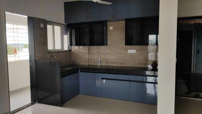 Kitchen Image of 1100 Sq.ft 2 BHK Apartment / Flat for rent in Solitere Emerald Tower, Vadgaon Budruk Pune for Rs. 27000