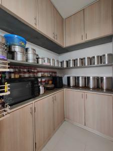 Kitchen Image of 1900 Sq.ft 3 BHK Apartment / Flat for sale in Prahlad Nagar Ahmedabad for Rs. 18000000