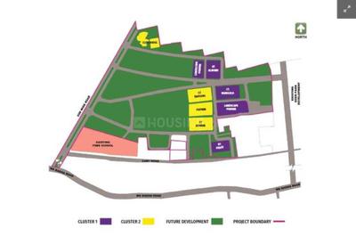 Image of 1685 Sq.ft 3 BHK Apartment / Flat for sale in LNT Eden Park, Siruseri, Chennai for Rs. 11200000