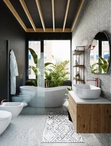 Bathroom Image of 3060 Sq.ft 4 BHK Villa for sale in Kollur Hyderabad for Rs. 17900000