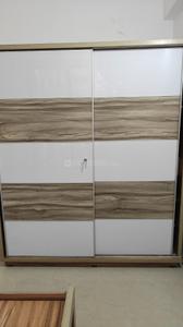 Bedroom Image of 950 Sq.ft 1 BHK Apartment / Flat for rent in Applewoods Satyesh Residency, Shela Ahmedabad for Rs. 17999