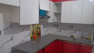 Kitchen Image of 900 Sq.ft 2 BHK Builder Floor for rent in Sector 16 Rohini New Delhi for Rs. 22000