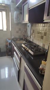 Kitchen Image of 800 Sq.ft 1 BHK Apartment / Flat for rent in Thane West Thane for Rs. 16000