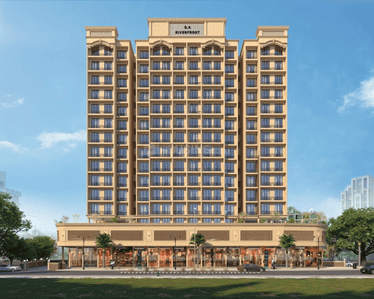 Image of 850 Sq.ft 2 BHK Apartment / Flat for sale in QA Riverfront , Taloja, Navi Mumbai for Rs. 4956000