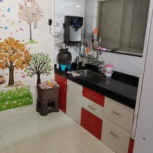 Kitchen Image of 590 Sq.ft 1 BHK Apartment / Flat for sale in Kothrud Pune for Rs. 7500000