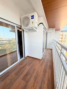 Balcony Image of 2100 Sq.ft 3 BHK Apartment / Flat for rent in Bhayli Vadodara for Rs. 50000