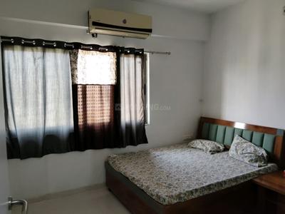 Bedroom Image of 1950 Sq.ft 2 BHK Apartment / Flat for rent in Rudram Skyvue, Chanakyapuri Ahmedabad for Rs. 32000
