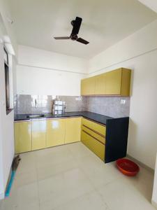 Kitchen Image of 990 Sq.ft 2 BHK Apartment / Flat for rent in Runal Spacio, Ravet Pune for Rs. 23000