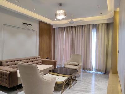 Living Room Image of 1750 Sq.ft 2 BHK Builder Floor for rent in DLF Phase 3 Gurgaon for Rs. 60000
