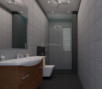 Bathroom Image of 1750 Sq.ft 4 BHK Apartment / Flat for sale in Emerald Heights, Sector 88 Faridabad for Rs. 20500000