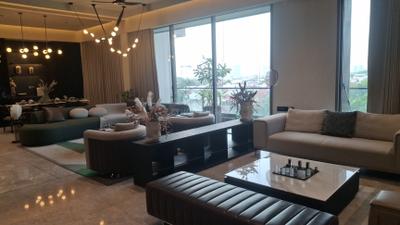 Living Room Image of 2900 Sq.ft 4 BHK Apartment / Flat for sale in Z Luxuria, Thaltej Ahmedabad for Rs. 95000000
