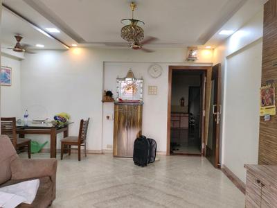 Living Room Image of 1600 Sq.ft 3 BHK Apartment / Flat for rent in Airoli Navi Mumbai for Rs. 67000
