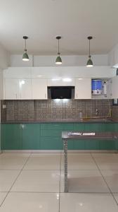 Kitchen Image of 1604 Sq.ft 3 BHK Apartment / Flat for rent in Vijay Nagar Indore for Rs. 25000