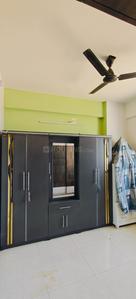 Bedroom Image of 1280 Sq.ft 2 BHK Apartment / Flat for rent in Ganesh Aaradhana Sky, Narolgam Ahmedabad for Rs. 17000